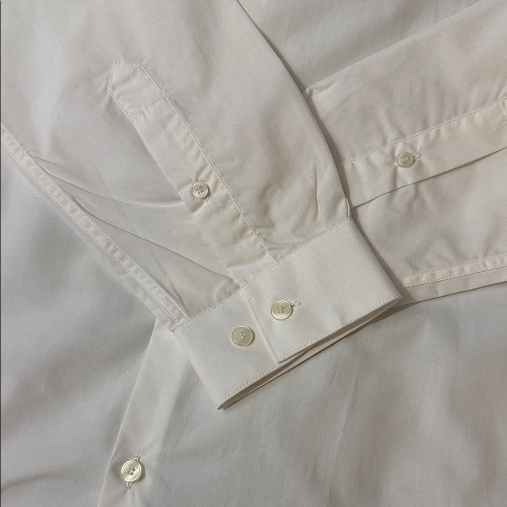 Lacoste Men's Elegant White Dress Shirt - Picture 3 of 13
